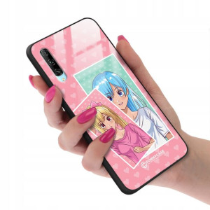 Etui GLASS do HUAWEI HONOR 9X PRO Anime Case Wzory