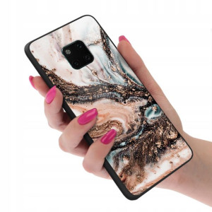 Etui Glass do HUAWEI MATE 20 PRO Case Marble Wzory