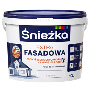 Śnieżka EXTRA FASADOWA 10L Farba Biała