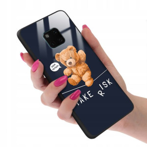 Etui Glass do HUAWEI MATE 20 PRO TEDDY MISIE Wzory