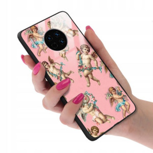 Etui Glass do HUAWEI MATE 30 Aniołki Angel Wzory