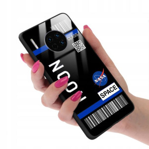 Etui Glass do HUAWEI MATE 30 PRO Bearbrick Wzory