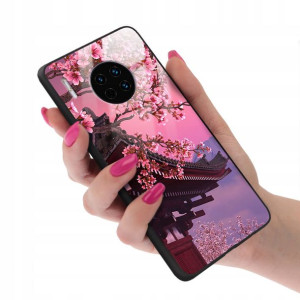 Etui Glass do HUAWEI MATE 30 PRO TOP Wiosna Wzory