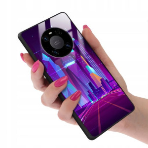 Etui Glass do HUAWEI MATE 40 PRO Case Matrix Wzory