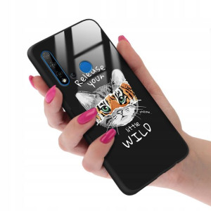 Etui Glass do HUAWEI NOVA 5i Top TEDDY MISIE Wzory