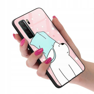 Etui Glass do HUAWEI NOVA 7SE We Bare Bears Wzory
