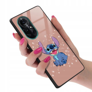 Etui Glass do HUAWEI NOVA 8 Case Lilo Stich Wzory
