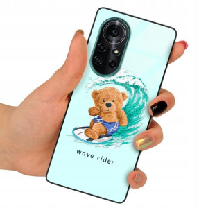 Etui Glass do HUAWEI NOVA 8 Case Misie Teddy Wzory