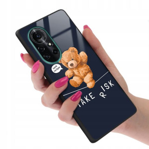 Etui Glass do HUAWEI NOVA 8 Case TEDDY MISIE Wzory