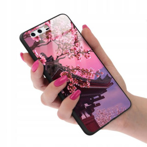 Etui Glass do HUAWEI P10 TOP Spring Wiosenne Wzory