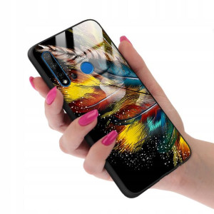 Etui Glass do HUAWEI P20 LITE 2019 Case BOHO Wzory