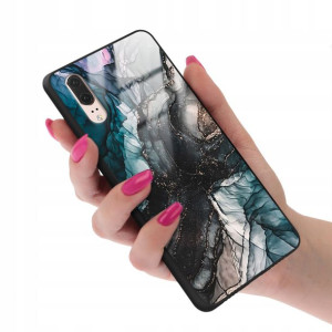 Etui Glass do HUAWEI P20 Obudowa Case Dużo Wzorów