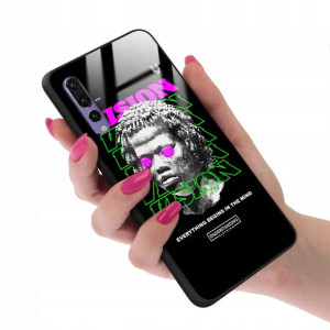 Etui GLASS do HUAWEI P20 PRO Obudowa NEONOWE Wzory