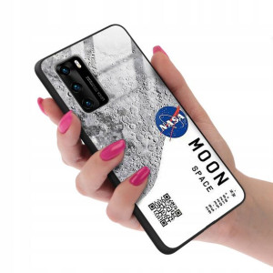 Etui Glass do HUAWEI P40 Bearbrick Case Top Wzory