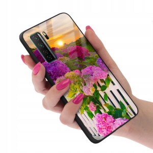 Etui Glass do HUAWEI P40 LITE 5G TOP Wiosna Wzory
