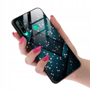 Etui Glass do HUAWEI P40 LITE E Case Matrix Wzory