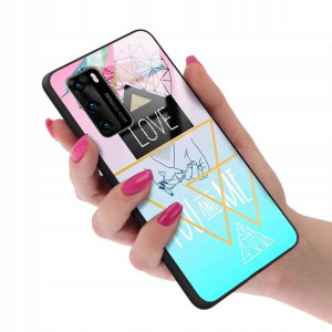 Etui Glass do HUAWEI P40 Obudowa Case TOP Wzory