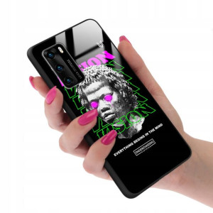 Etui GLASS do HUAWEI P40 Obudowa NEONOWE TOP Wzory