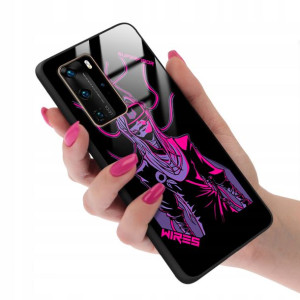 Etui GLASS do HUAWEI P40 PRO Obudowa NEONOWE Wzory