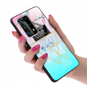 Etui Glass do HUAWEI P40 PRO PLUS Obudowa Wzory