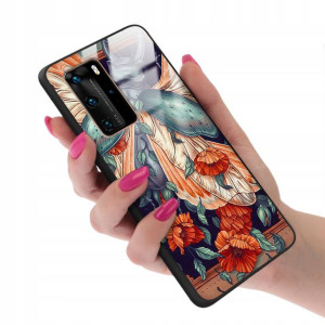 Etui Glass do HUAWEI P40 PRO Spring Wiosenne Wzory