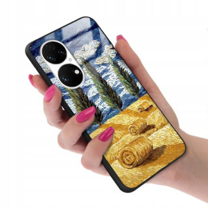 Etui Glass do HUAWEI P50 Case Impresja Dali Wzory