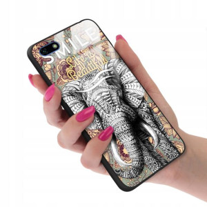 Etui Glass do HUAWEI Y5 2018 Case BOHO Top Wzory