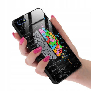 Etui Glass do HUAWEI Y5 2018 Obudowa Dużo Wzorów