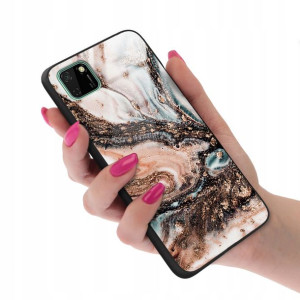 Etui Glass do HUAWEI Y5P TOP Marmurki Marble Wzory