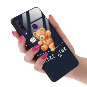 Etui Glass do HUAWEI Y6P Case TEDDY MISIE Wzory