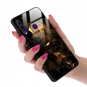 Etui Glass do HUAWEI Y6P Obudowa Case Matrix Wzory