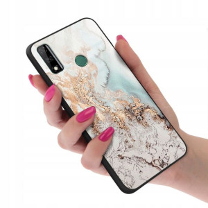 Etui Glass do HUAWEI Y8S Obudowa Pink Nude Wzory