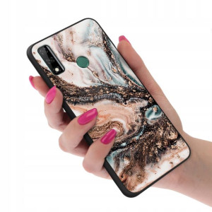 Etui Glass do HUAWEI Y8S TOP Marmurki Marble Wzory