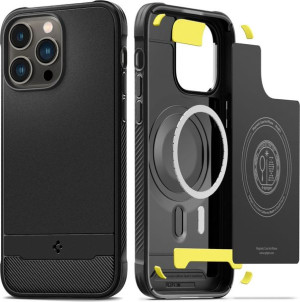 Etui Spigen Rugged Armor Mag MagSafe Apple iPhone 14 Pro Max Matte Black