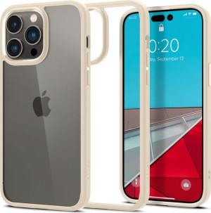 Etui Spigen Ultra Hybrid Apple iPhone 14 Pro Max Sand Beige