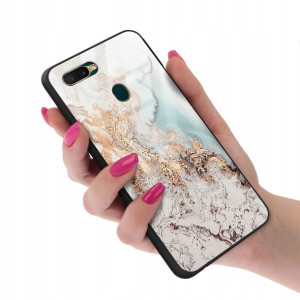 Etui Glass do OPPO AX7 Obudowa Case Nude TOP Wzory