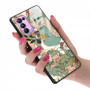 Etui Glass do OPPO RENO 5 PRO Case Wakacyjne Wzory