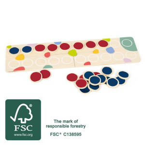 Płytki do nauki matematyki  Certyfikat FSC®.