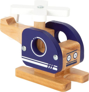 Helikopter drewniany