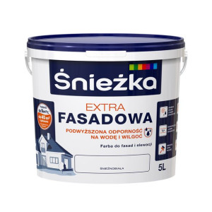 Śnieżka EXTRA FASADOWA 5L Farba Biała