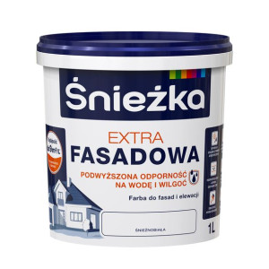 Śnieżka EXTRA FASADOWA 1L Farba Biała