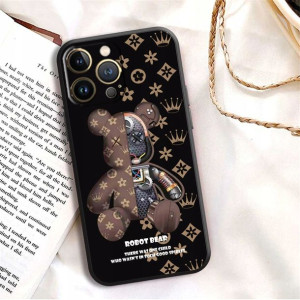 Etui Glass do OPPO RENO 5 PRO PLUS Bearbrick Wzory