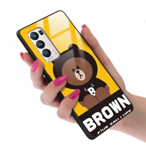 Etui Glass do OPPO RENO 5 PRO PLUS Bears Top Wzory