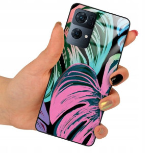 Etui Glass do OPPO RENO 7 PRO 5G Case Wiosna Wzory