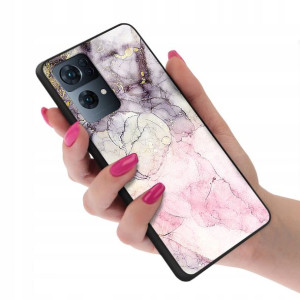 Etui Glass do OPPO RENO 7 PRO 5G Marmurki Wzory