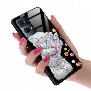 Etui Glass do OPPO RENO 7 PRO 5G Tatty Teddy Wzory