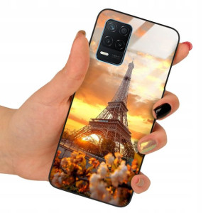 Etui Glass do REALME 8 5G Case Krajobrazy Wzory