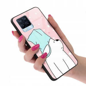 Etui Glass do REALME 8 Case We Bare Bears Wzory