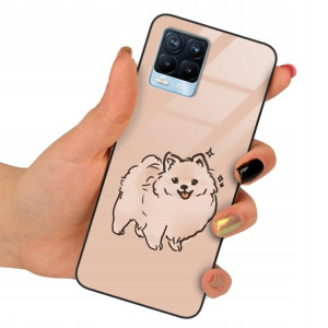 Etui Glass do REALME 8 Obudowa Case Bajkowe Wzory