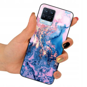 Etui Glass do REALME 8 Piękne Kolorowe TOP Wzory